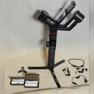 FJ Feiyutech AK2000 3 Axis Gimbal Stabilizer w Case Touch Screen Mini Steady Cam